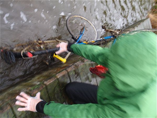Two bikes caught during magnet fishing trip